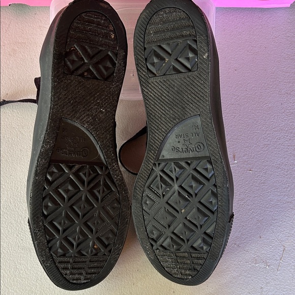 Converse Black Canvas Men's Sneakers - Picture 2 of 8